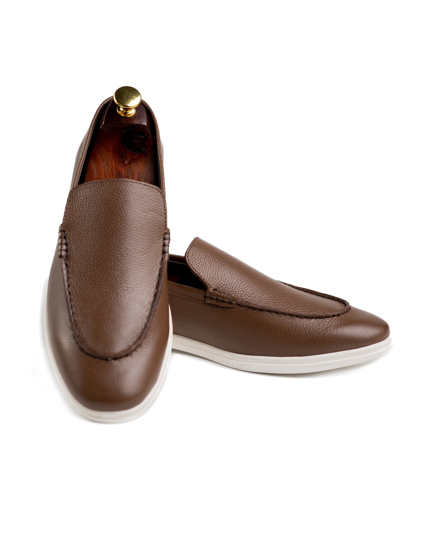 Flint Brown Formal Shoes (FB-901)