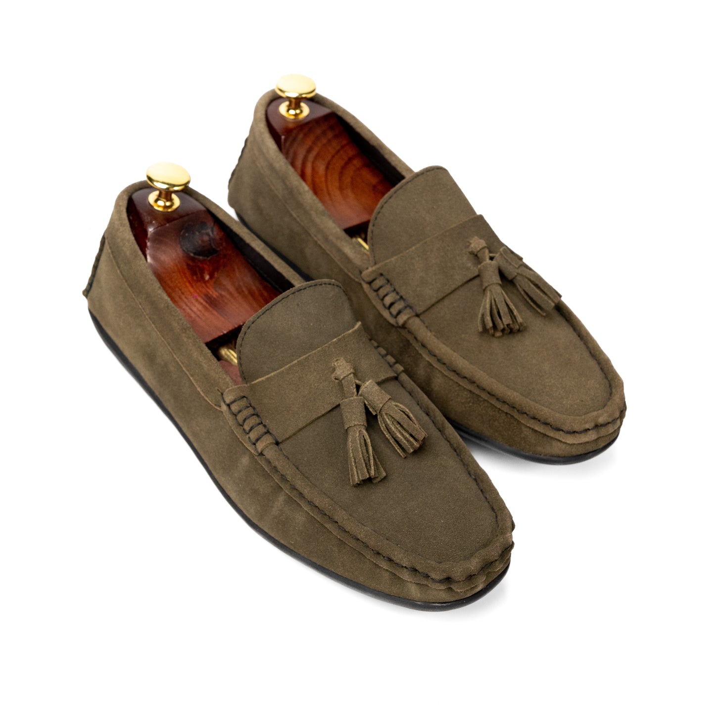 Foster Green Suede Loafer