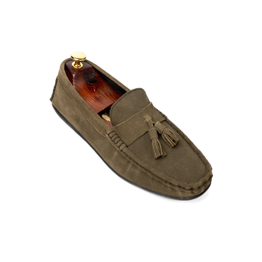 Foster Green Suede Loafer