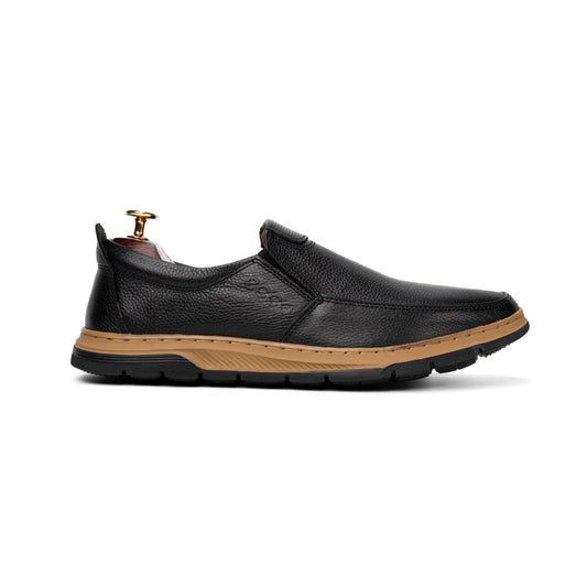Sofy Black Medicated Casual Shoes